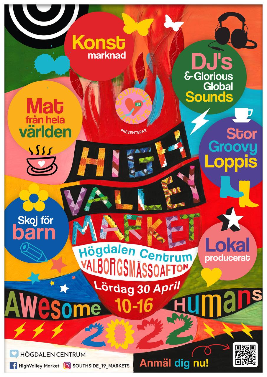 HighValley Market 2022 poster