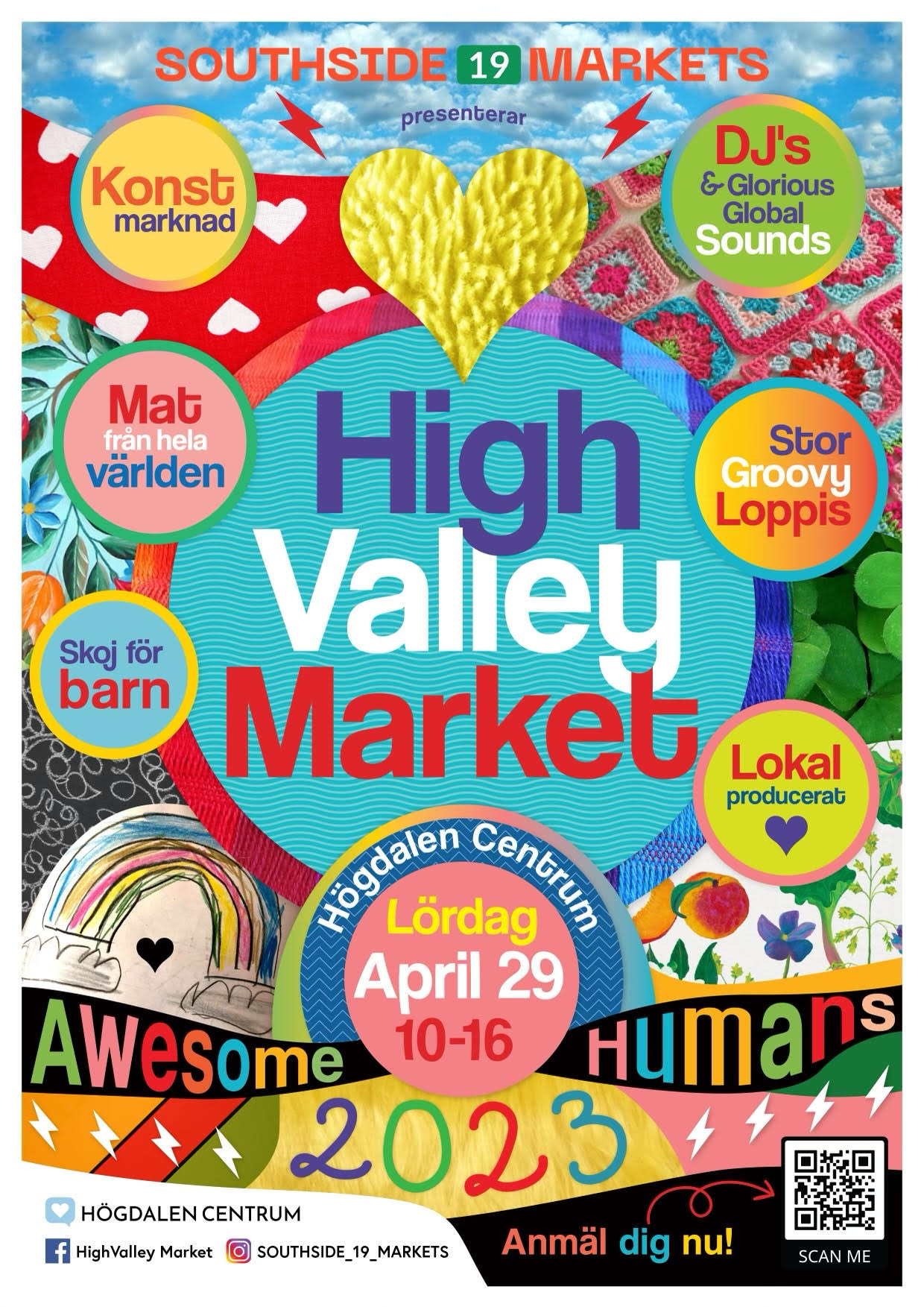 HighValley Market 29 april 2023 poster